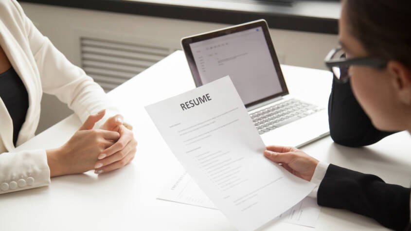 resume objective